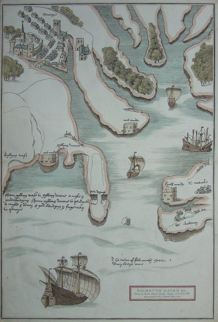 Map of Falmouth - Falmouth